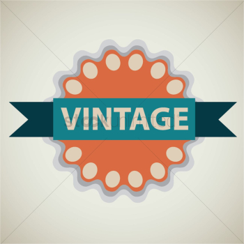 Vintage label Vintage label