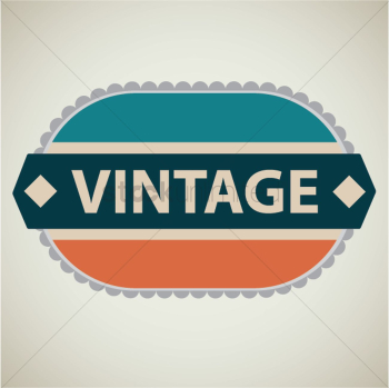 Vintage label Vintage label