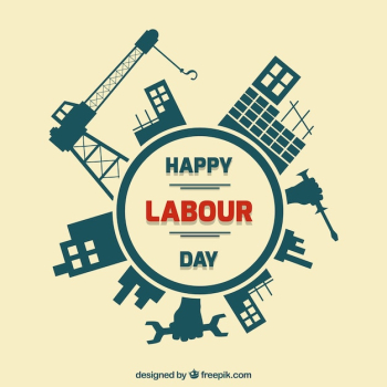 Vintage labor day background Vintage labor day background