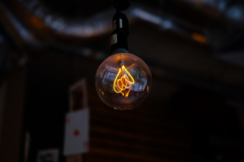Vintage lightbulb