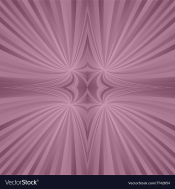 Vintage mirror symmetric ray background vector image Vintage mirror symmetric ray background vector image