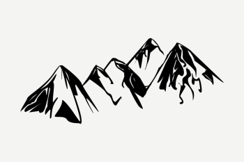 Vintage mountain sticker, nature illustration | Free PSD Illustration - rawpixel Vintage mountain sticker, nature illustration | Free PSD Illustration - rawpixel