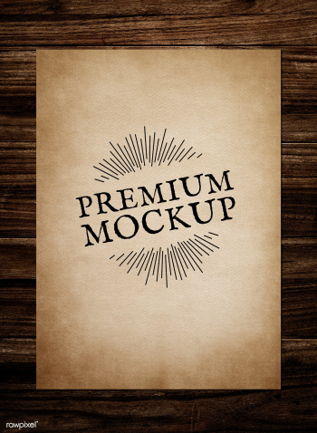 Vintage paper mockup illustration | Free stock psd mockup - 578658 Vintage paper mockup illustration | Free stock psd mockup - 578658