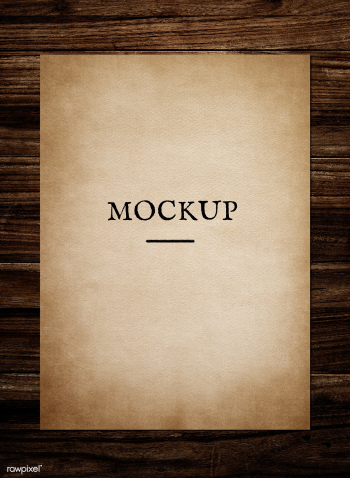 Vintage paper mockup illustration | Free stock psd mockup - 578660 Vintage paper mockup illustration | Free stock psd mockup - 578660