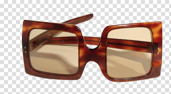 Vintage s, brown framed oversize eyeglasses transparent background PNG clipart Vintage s, brown framed oversize eyeglasses transparent background PNG clipart