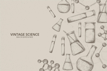 Vintage science background Free Vector Vintage science background Free Vector