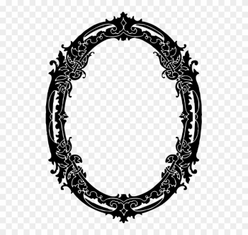 Vintage Silhouette Frame Vintage Silhouette Frame