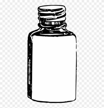 Vintage Toiletries Perfume Bottle Vector Free Png Image - Old Medicine Bottle Clipart