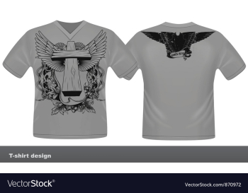 Vintage tshirt design vector image Vintage tshirt design vector image