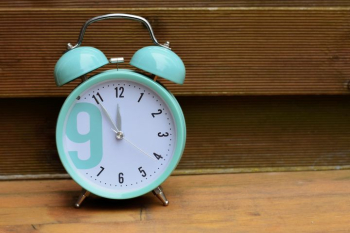 Vintage Turquoise Alarm Clock Vintage Turquoise Alarm Clock