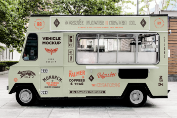 Vintage Vehicle PSD Mockup Vintage Vehicle PSD Mockup