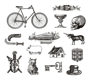 Vintage victorian objects collection Vintage victorian objects collection