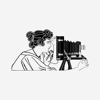 Vintage woman photographer clipart, hobby | Free Photo - rawpixel Vintage woman photographer clipart, hobby | Free Photo - rawpixel
