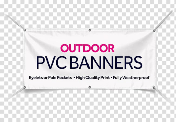 Vinyl banners Polyvinyl chloride Printing Sticker, Vinyl Banners transparent background PNG clipart