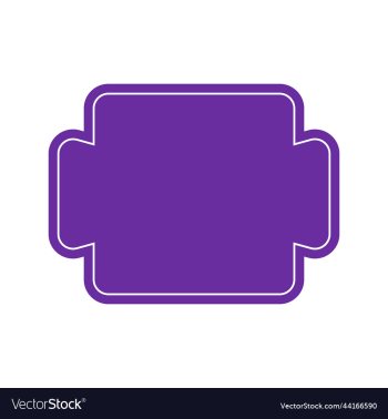 violet decorative retro shape violet decorative retro shape
