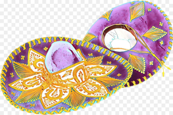 violet footwear headgear mardi gras
