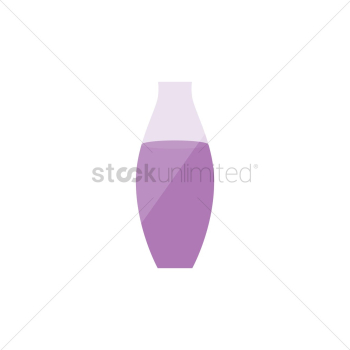 Violet liquid bottle Violet liquid bottle