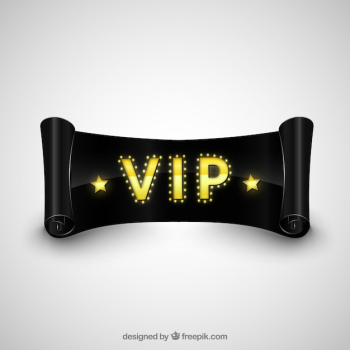 VIP black ribbon VIP black ribbon