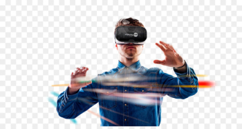 Virtual reality headset Oculus Rift - virtual reality Virtual reality headset Oculus Rift - virtual reality