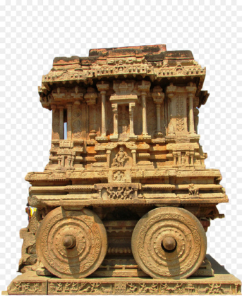 Virupaksha Temple, Hampi Hospet Vijayanagara Vithoba - European wind stone pier like 