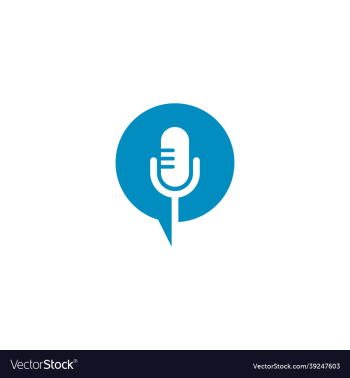 voice chat logo symbol template voice chat logo symbol template