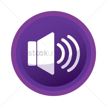 Volume high web button Volume high web button