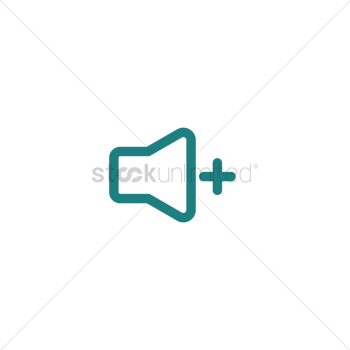 Volume increase icon Volume increase icon