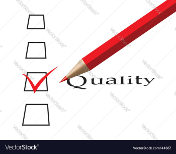 Voting mark vector image Voting mark vector image