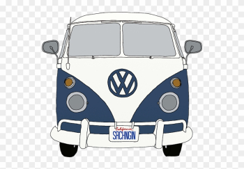 Vw Bus Front End Blue Priscilla Wolfe Transparent - Vw Bus Transparent Vw Bus Front End Blue Priscilla Wolfe Transparent - Vw Bus Transparent