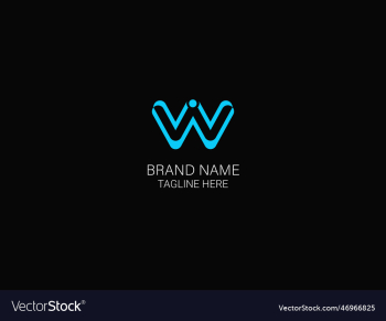 w letter logo w letter logo