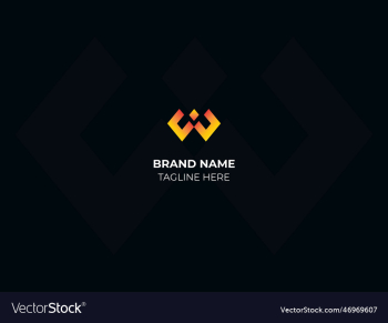 w modern letter logo w modern letter logo