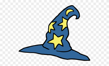 W - Wizard Hat Transparent Background