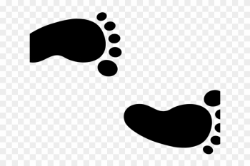 Walking Footprints Cliparts - Clipart Halloween Frame Walking Footprints Cliparts - Clipart Halloween Frame
