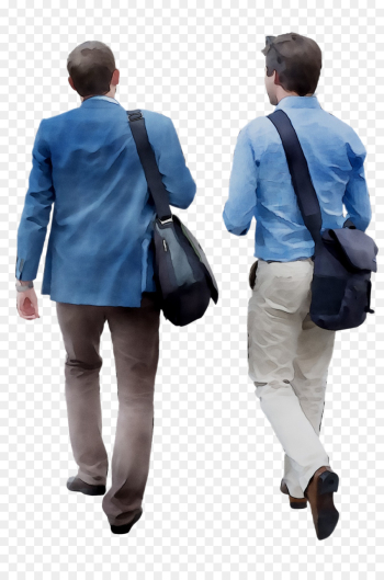 Walking, Student, College, Standing, Blue PNG