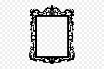 Wall Colour - Black Vintage Frame Vector