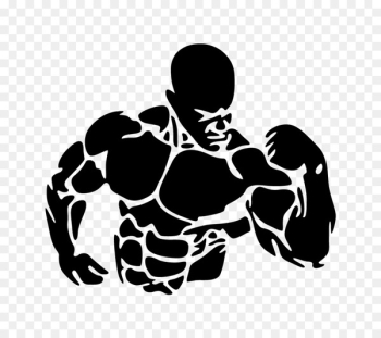 Wall decal Sticker Bodybuilding Fitness Centre - bodybuilding 