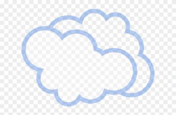 Wall Decal Sticker Cloud Computing Etsy Craft - Cloud Sticker Png