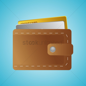 Wallet with cards Wallet with cards