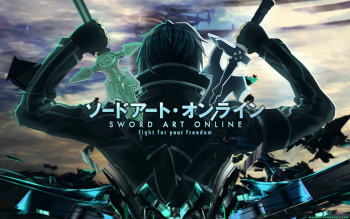 Wallpaper : anime, Sword Art Online, Kirigaya Kazuto, sword ...