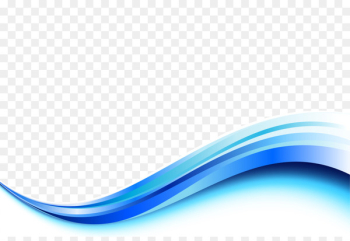 Wallpaper - Blue wavy border 