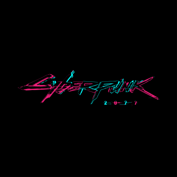 Wallpaper Cyberpunk 2077, Logo, Neon, 4K, Creative Graphics, #17823