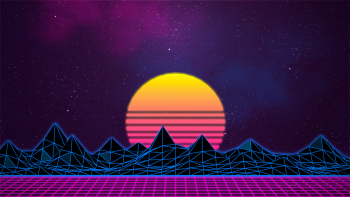 Wallpaper : Retrowave, purple background, pink, vaporwave ...