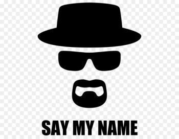Walter White Logo Wall decal Say My Name - zipper vector Walter White Logo Wall decal Say My Name - zipper vector