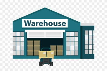 Warehouse Clipart Business Building - Warehouse Icon