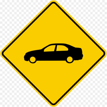 Warning sign Traffic sign Speed bump Road - road 