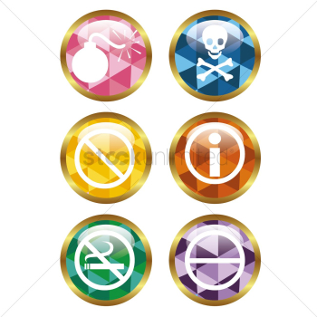 Warning various icon Warning various icon