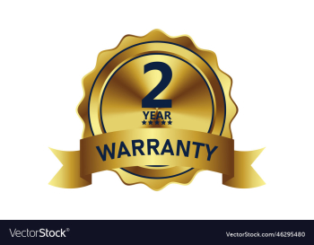 warranty badge element gold color warranty badge element gold color