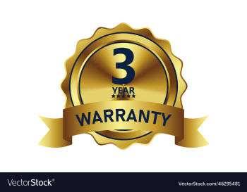 warranty badge element gold color warranty badge element gold color