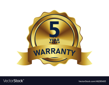 warranty badge element gold color warranty badge element gold color