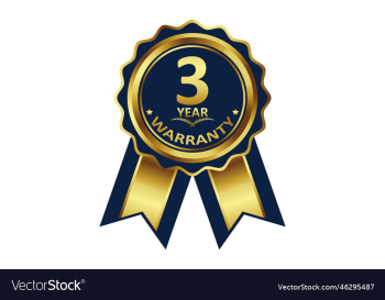 warranty badge elements gold color warranty badge elements gold color